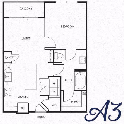 Unit 1441 1403 floor plan